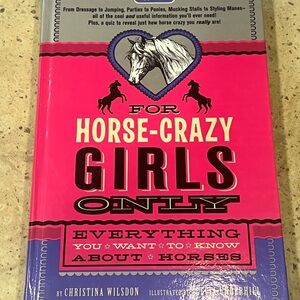 For Horse-Crazy Girls Only Book